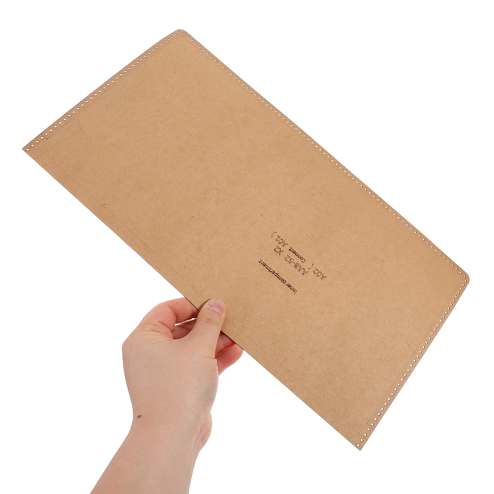 

1 pc Briefcase Template Sewing Pattern Bag Making Kit Handmade Leathercraft Template Kraft Paper for Handbag
