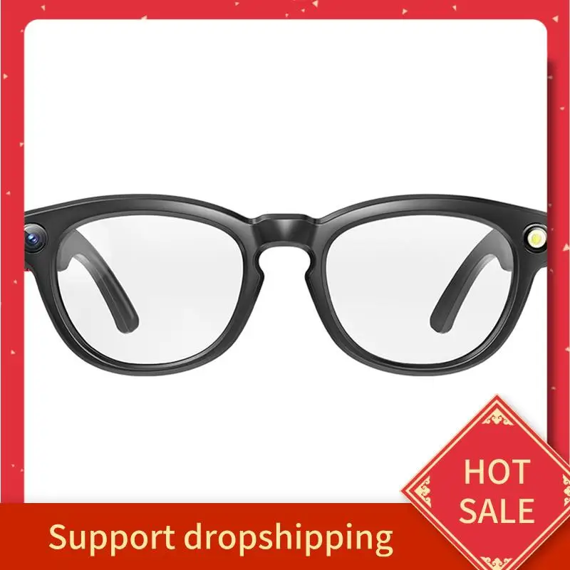 

B44C AI Smart Glasses Built-In Camera Video Recorder Wireless BT Calling Long Battery Life Polarized Sunglasses