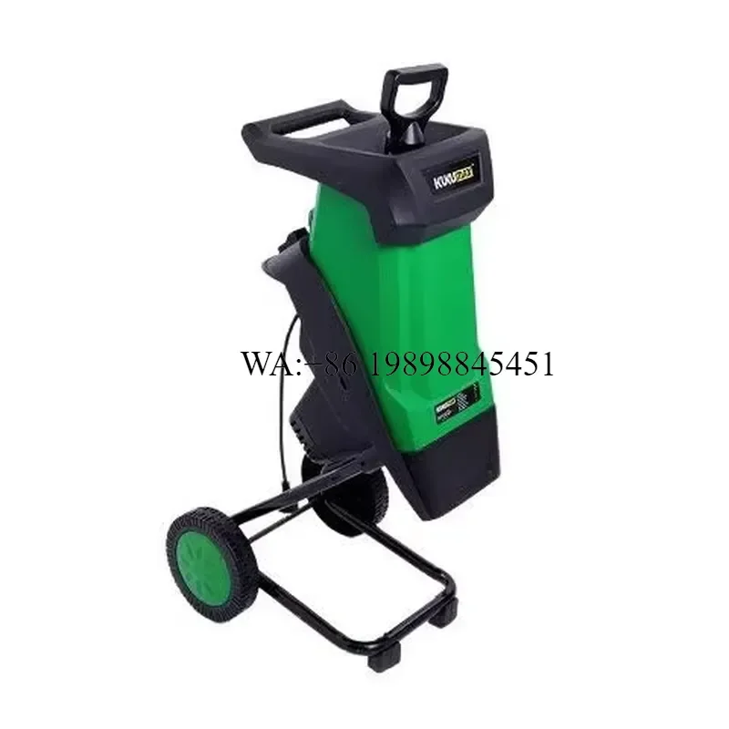 WMWMNU for Garden Wood Chipper Shredder Small Home Use Powerful Branch Leaf Crushing Orchard Gardening Tool