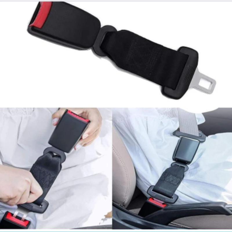 

1pcs Car Seat Seat Belt Extension For Children Pregnant Women Car Extension Belt Adjustable Vehicle Extension