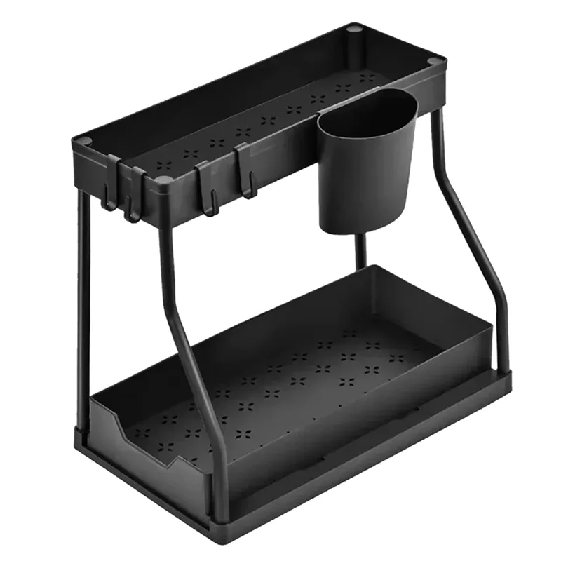

ABWP-Kitchen Storage Under Sink Storage Rack Pull-Out Multi-Function Drawer Rack Storage Rack Bathroom Desktop Cabinet Rack