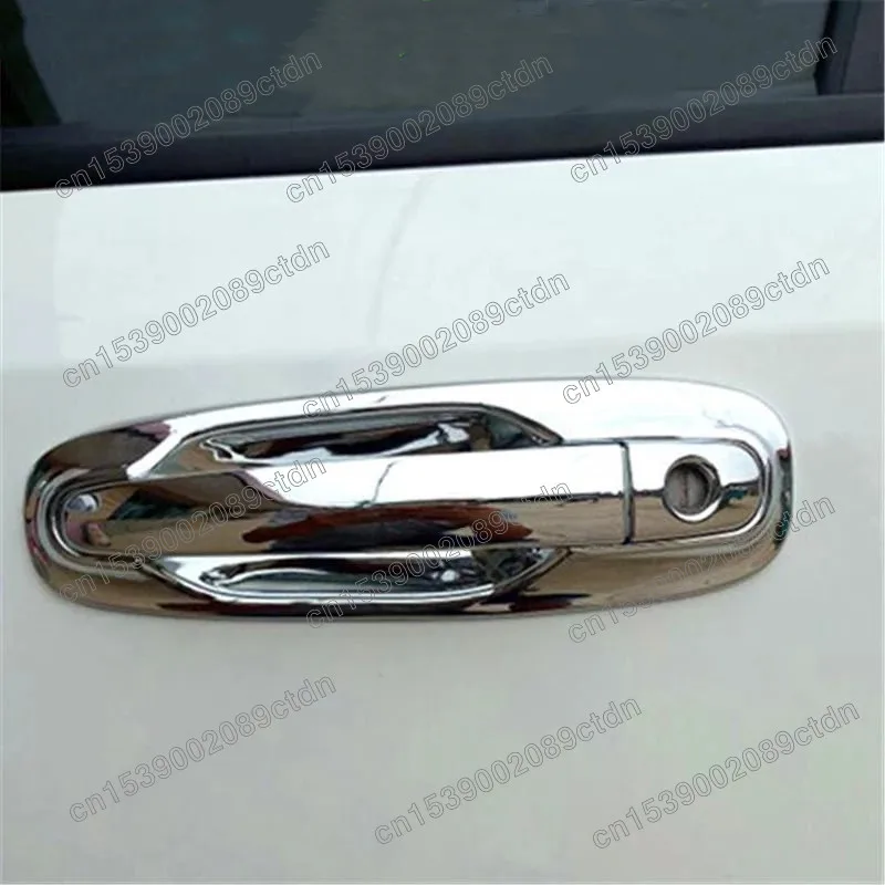 For Chevrolet Optra Lacetti Daewoo Nubira 2005 2006 2007 2008Chrome Exterior Door Handle Cover Door Handle Bowl Trim Car Styling