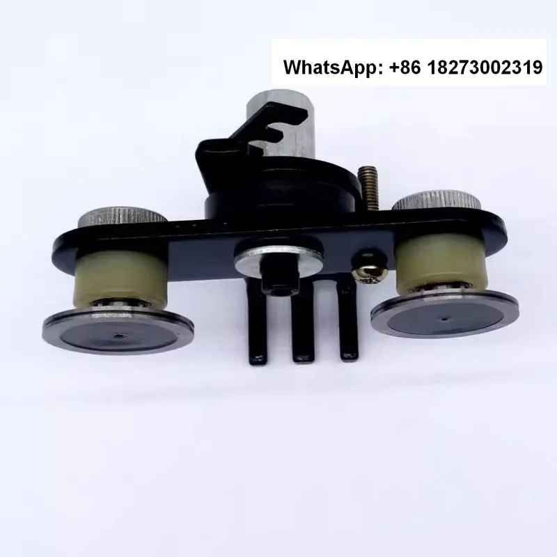 

Wire cutting automatic tightener, tightening wheel, double guide wheel, molybdenum wire elastic adjuster