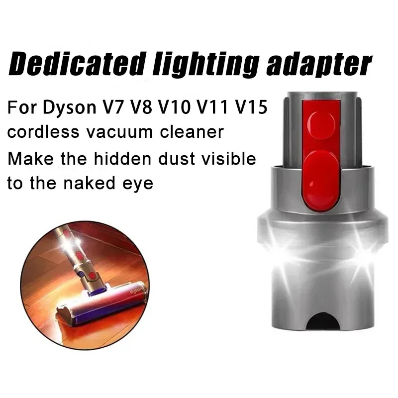 Replacement LED Lighting Adapter Converter Spare Parts for Dyson V7 V8 V10 V11 V15 Smart Robot Vacuum Cleaner Home Accessories