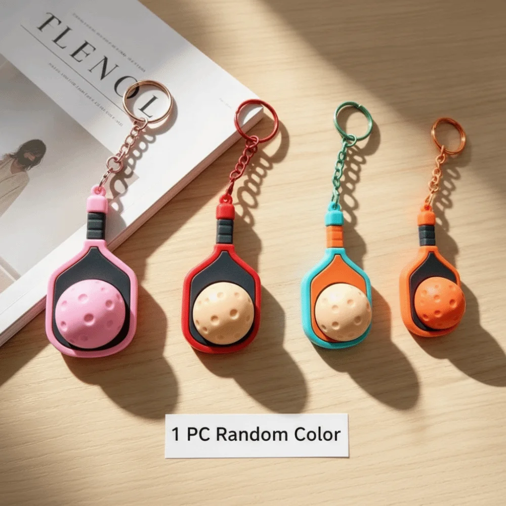 Cartoon Calming Keychain Keys Finger Button 3D Printed Anti-stress Toy Pendant Pumpkin Ghost Bag Charms Foods Clicker Key Chain