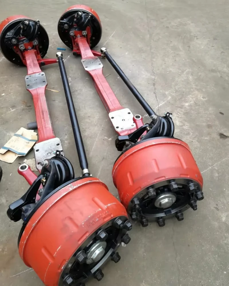 SHACMAN New RHD Front Axle Assembly DZ95319380627 Heavy Duty Truck Parts Commercial Vehicle Steering Axle Mechanical Components
