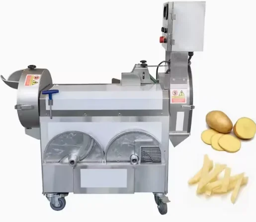 New Multifunctional Commercial Vegetable Chopper Slicer Dicer Shredder Strip Cutter Cutting Machine For Shredding Slicing Dicing