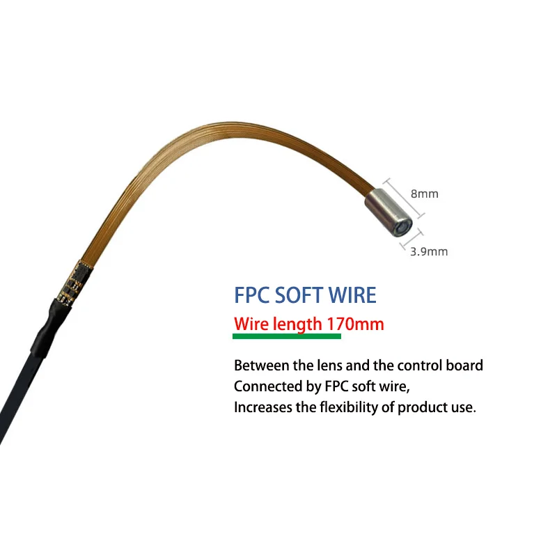 720P 3.9mm Industrail Endoscope 3in1 Micro USB Type-C Single Camera for Android Phones Waterproof Pipe Inspection Borescope