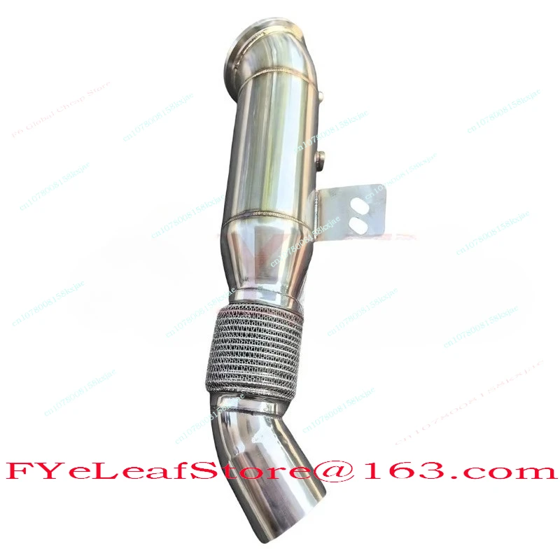 Downspout Exhaust B58 BWM F30 M340i M440i M540i M740i M140i M240i Stainless Steel 4.5 