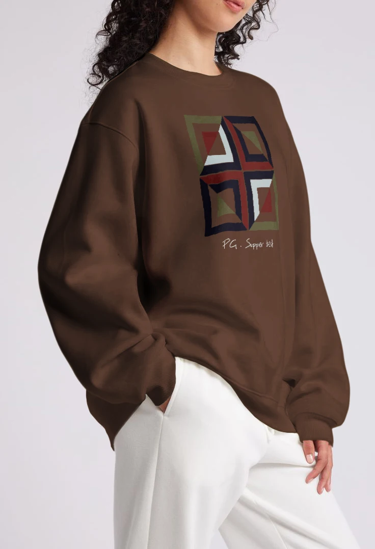 PG 2025 سترة نسائية غير رسمية على الموضة جديدة للخريف والشتاء بلوفر نسائي كلاسيكي دافئ سترة تريكو #1