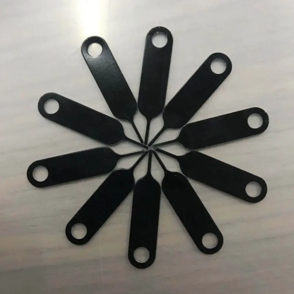 Pino de cartão sim de fábrica oem, peças de máquina de estampagem de aço inoxidável, agulha, bandeja de cartão sim, pino ejetor para celular