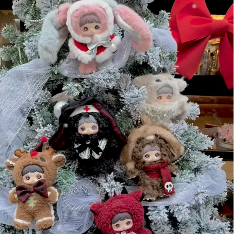 MayMei Winter Weirdness Serie Blind Box MayMei Anime Puppe Überraschung Tasche Mystery Box Plüsch Anhänger Schlüsselbund Sammeln spielzeug geschenk neue