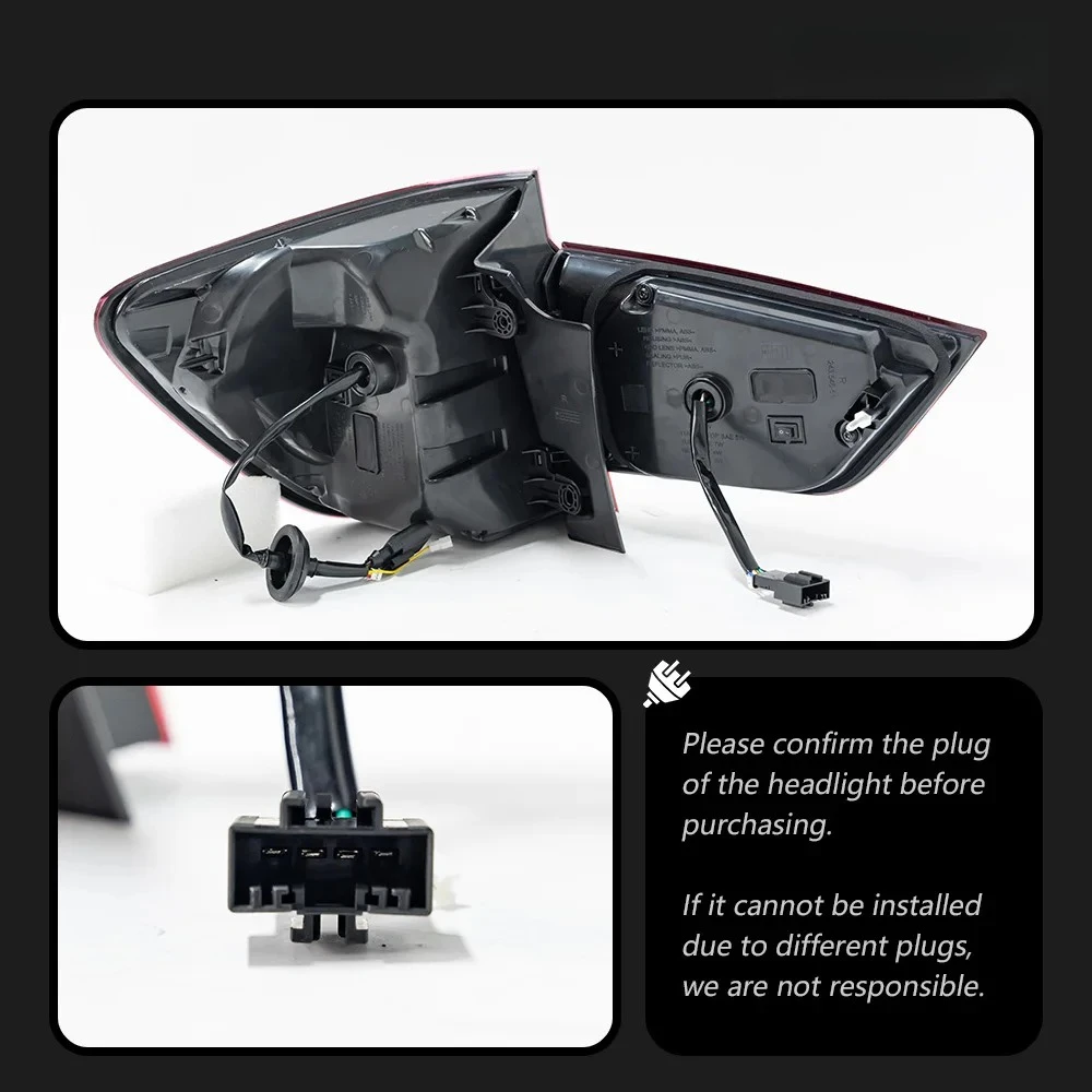 

Tail Lights for X3 F25 Led Tail Lamp 2010-2017 G01 Design Rear Stop Light Reverse Signal Brake DRL Automotive Accessories