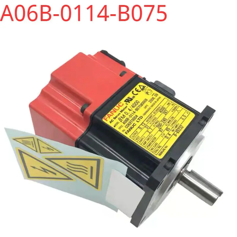 

A06B-0114-B075 # 0008 fanuc AC servo motor detection OK