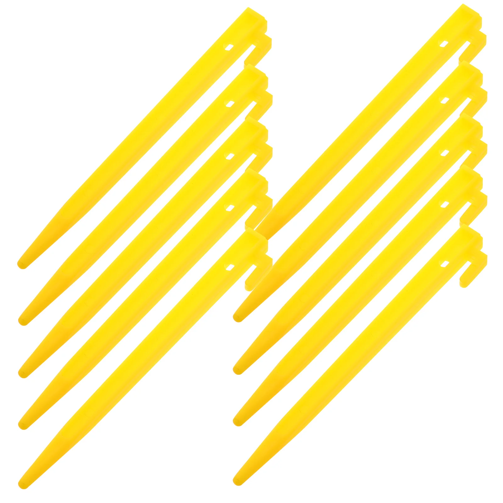 

10 Pcs RV Outdoor Tent Nails Camping Spikes Stakes for Ground Lawn Pp Blanket Hook Yard Canopy