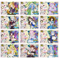 Anime Goddess Story Kawaii UR refrycling Flash Card Kitagawa Marin Tokisaki Kurumi Toys for boys Collection Cards regali di compleanno