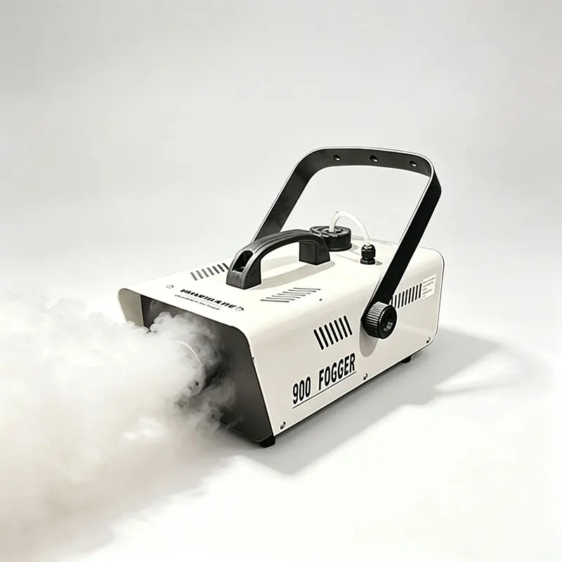 Machine à fumée et à brouillard 900W avec portée de pulvérisation de 10m, lumières multicolores, télécommande pour DJ, soirées, clubs, KTV
