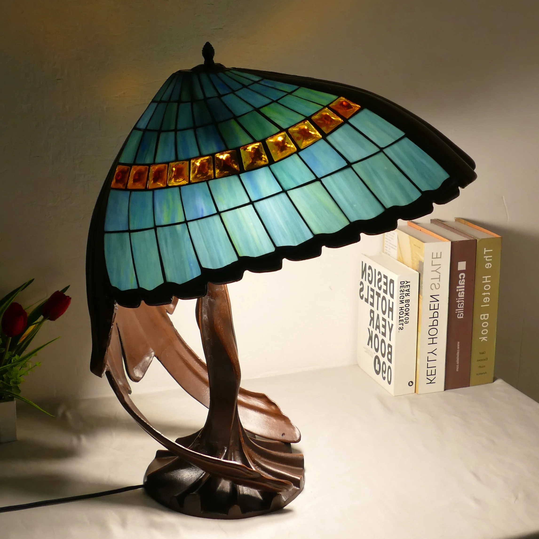 Desk Lamp Angel Women's Desk Lamp New Study Room Bedroom Hotel Atmosphere Light