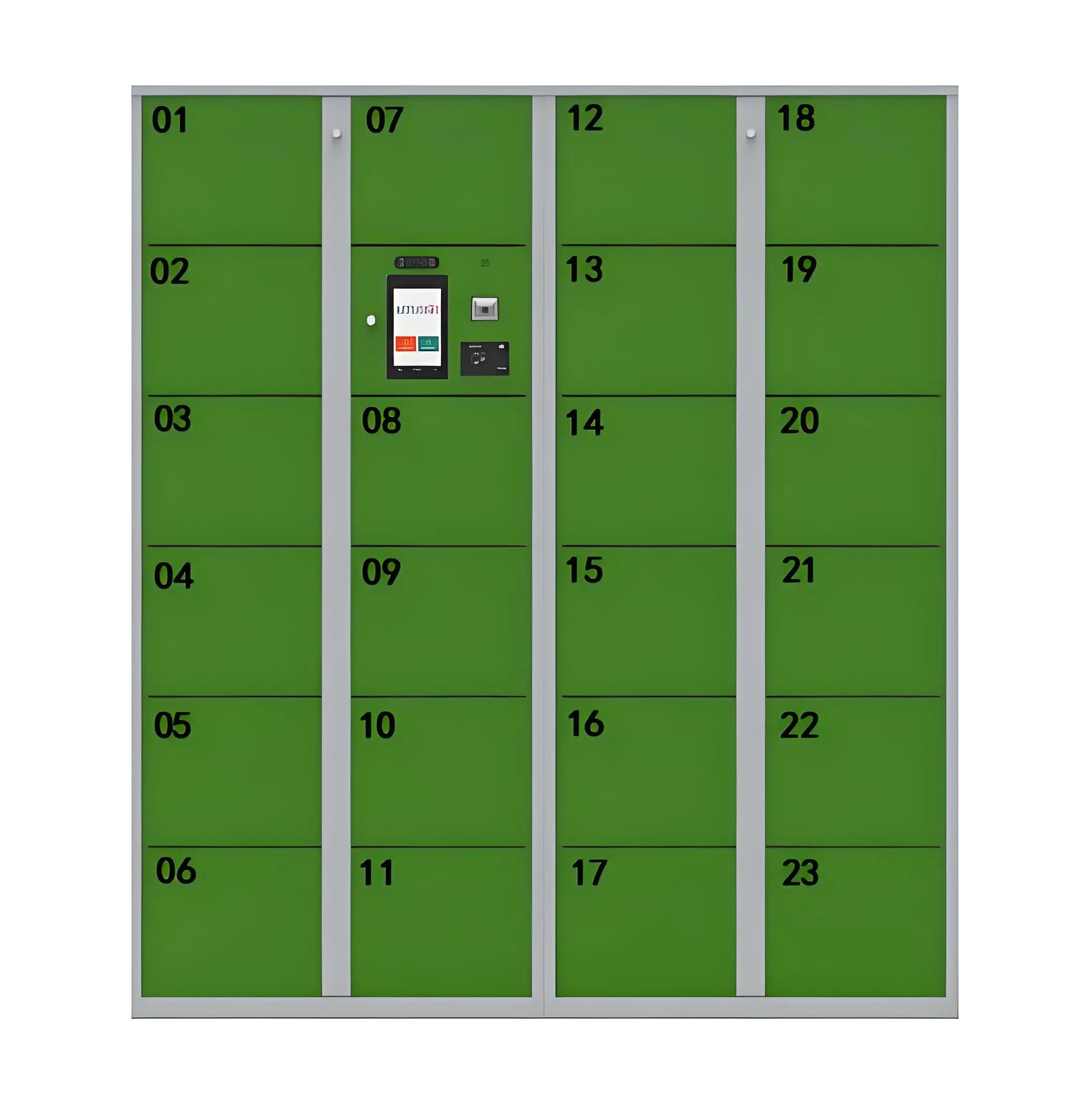 Employee Smart Lockers With Facial Recognition Security Personal Items Office Factory Sports Equipment Lockers
