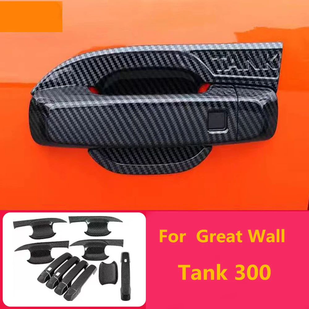 For Tank 300 External Handle Door Bowl Sticker Special Modification Door Handle Scratch Protection Decoration Car Accessories