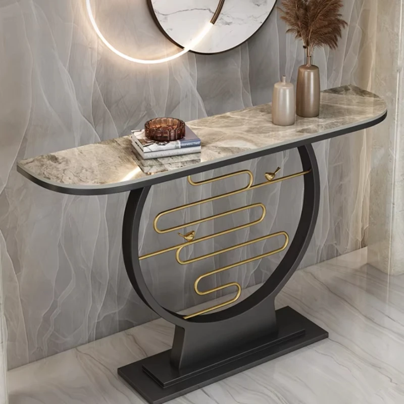 

Console tables with mirroring Modern mirrored console table sets