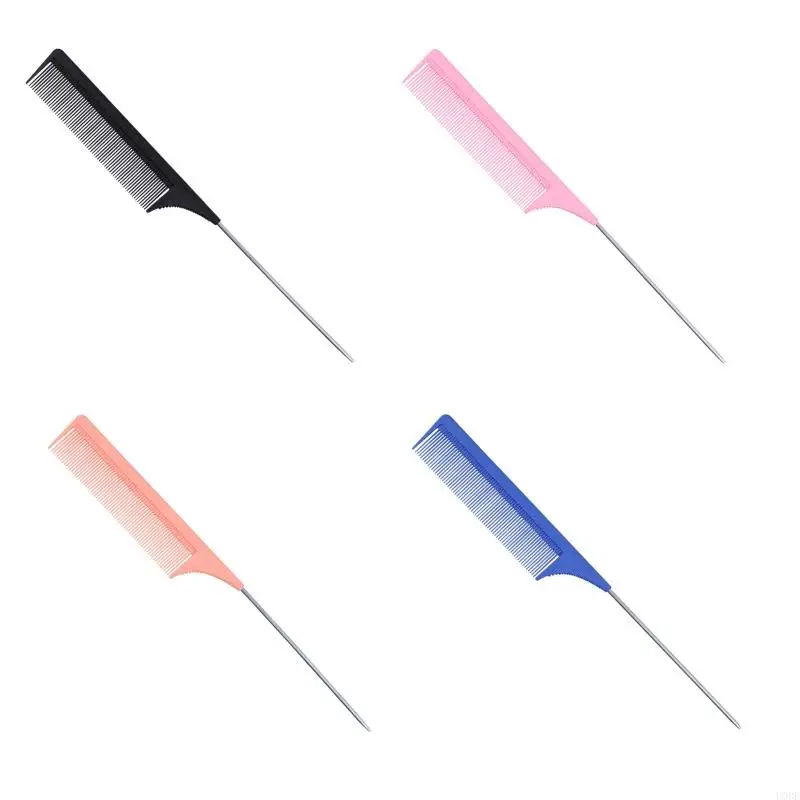 U0DE Tail Comb Odporne na ciepło grzebienie dokuczające narzędziem Pintail ze stali nierdzewnej