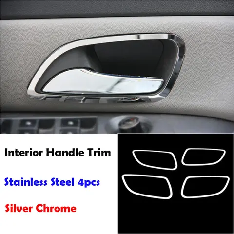 Chevrolet Cruze 2009-2017 자동차 스타일링 내부 도어 핸들 커버 도어 보울 프레임 트림 스티커 액세서리 인테리어 장식