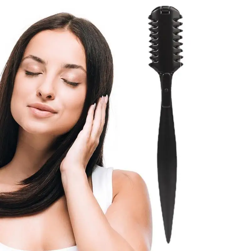 Double Edge Razor Comb para Hair Styling, Hair Cutting e Thinning Comb