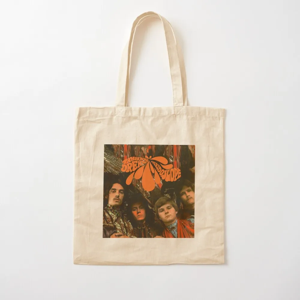 

Kaleidoscope UK Band Tangerine Dream Album Artwork Cover Tote Bag Handbags Women's bag Women's beach bags Canvas Tote Bag