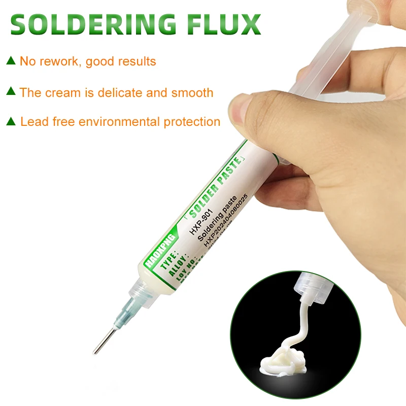 Soldering Paste Grease Computer Chips Phone Led Bga Smd Pga Pcb Repair Tools Lead Free Environmentally Friendly Soldering Flux