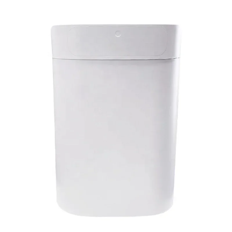 Custom Plastic Garbage Bin Self-packing Sensor Dustbin With Lid Smart Food Waste Bin With 6-month Trash Bags For Household