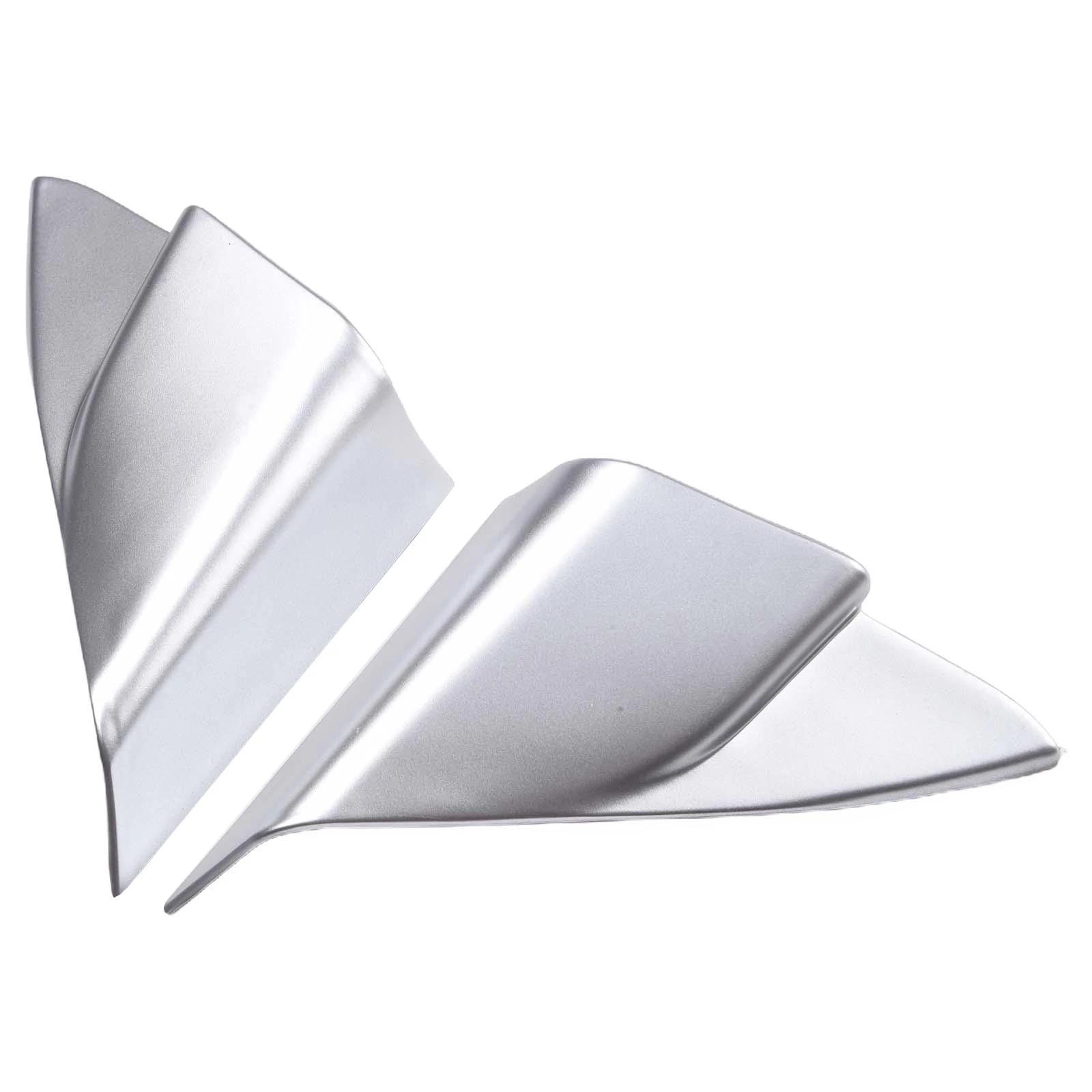Triangle Red Cover Cover ABS Auto Parts Car Accessories Kit Replacement Replacement Installation Set Silver Tool
