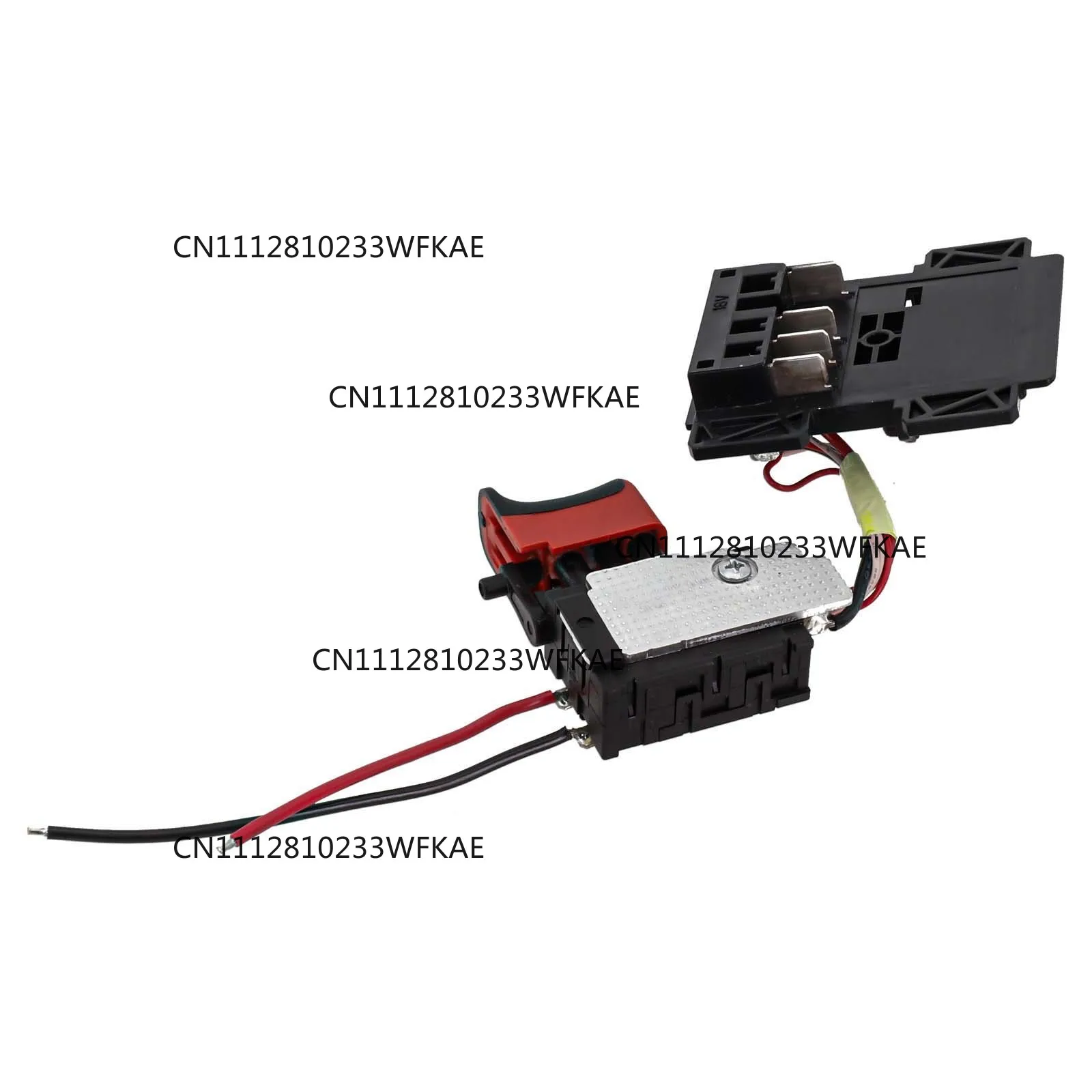 1 piece for Metabo power tool 18V switch compatible with 343410610 cordless drill trigger speed control button switch