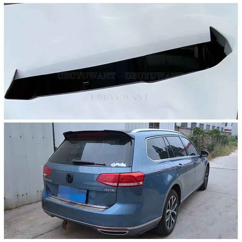Automotive Parts ABS Rear Window Roof Spoiler For Volkswagen Passat B8 Variant 2016-2023 view 2