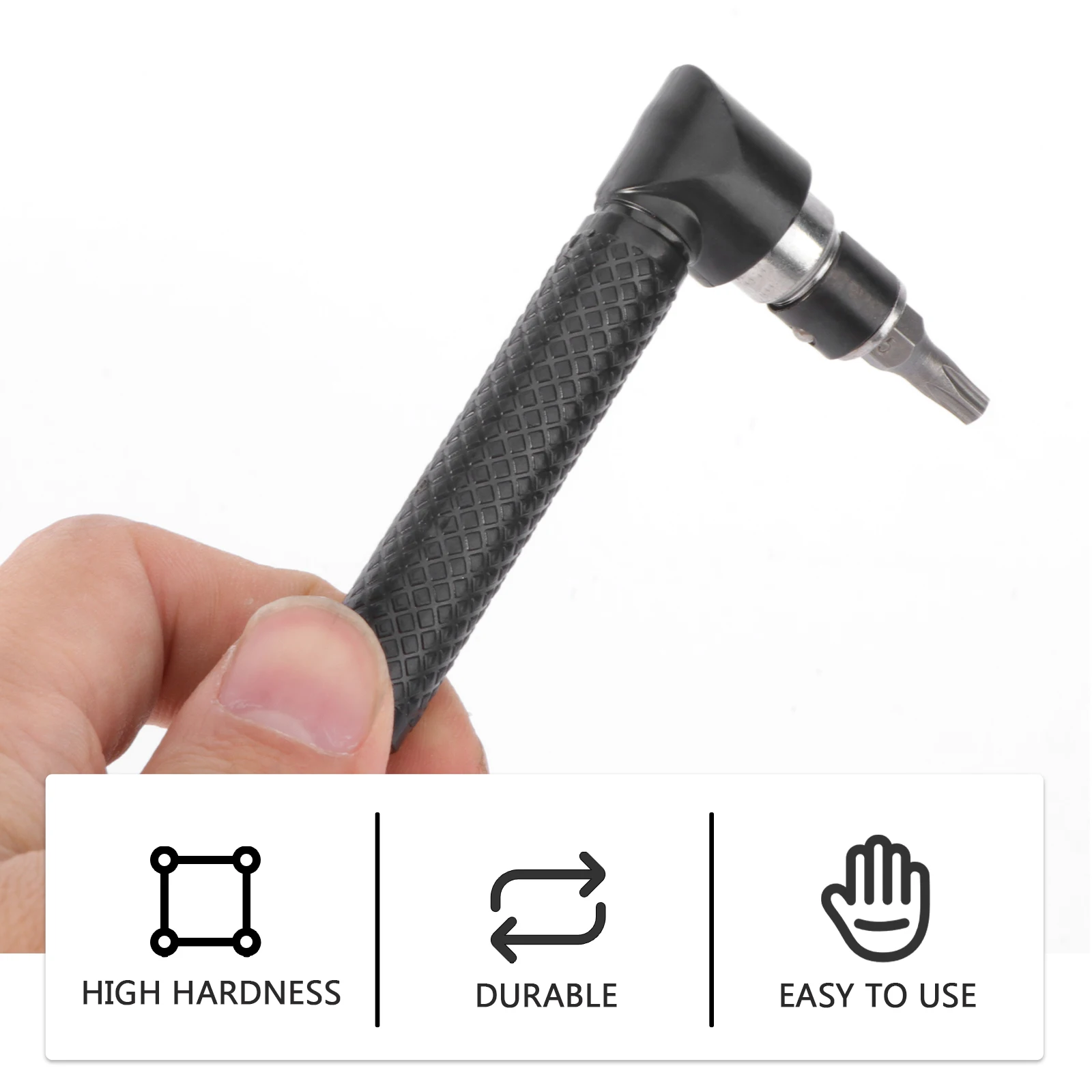 

L Shaped Wrench Double Head Screwdriver Socket Durable Fine Workmanship Sturdy Handle Design Handy Tool Home Garage Workshop
