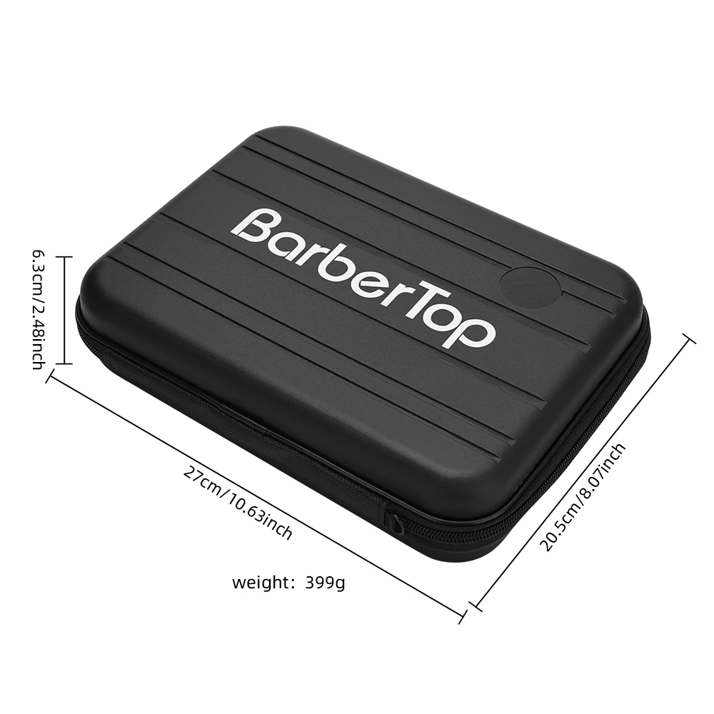 Waterdichte kappersschaartas Reistas voor het knippen van haar Kam Gereedschap Opbergkoffer Multifunctionele make-upborstelorganizer voor salon