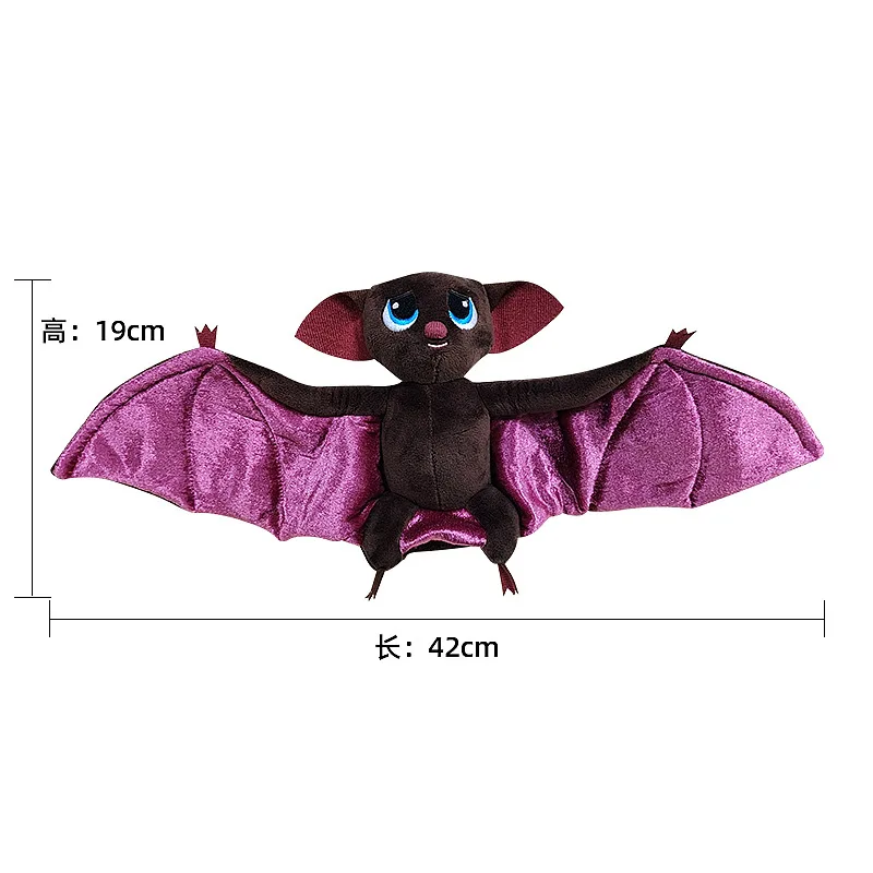 ぬいぐるみコウモリのおもちゃハロウィーン漫画ゴーストをテーマにしたアミューズメントマシン子供大人のための必須の柔らかいぬいぐるみおもちゃ