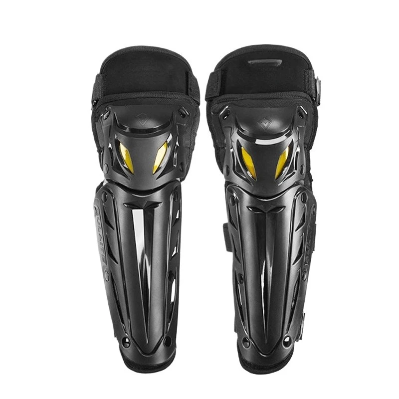 Motorcycle Knee Elbow Pads Set, 4 Seasons Windproof Anti-Fall Protective Gear for Men Women Off-Road Riding
