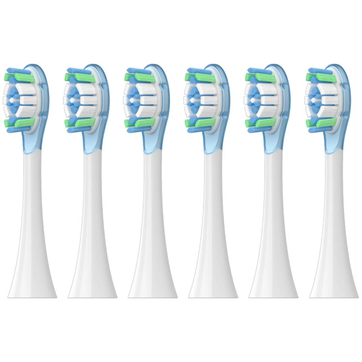 6/12 têtes de brosse de rechange pour brosse à dents électrique oscillante Xiaomi Pro Mijia MES610 MES609, poils souples