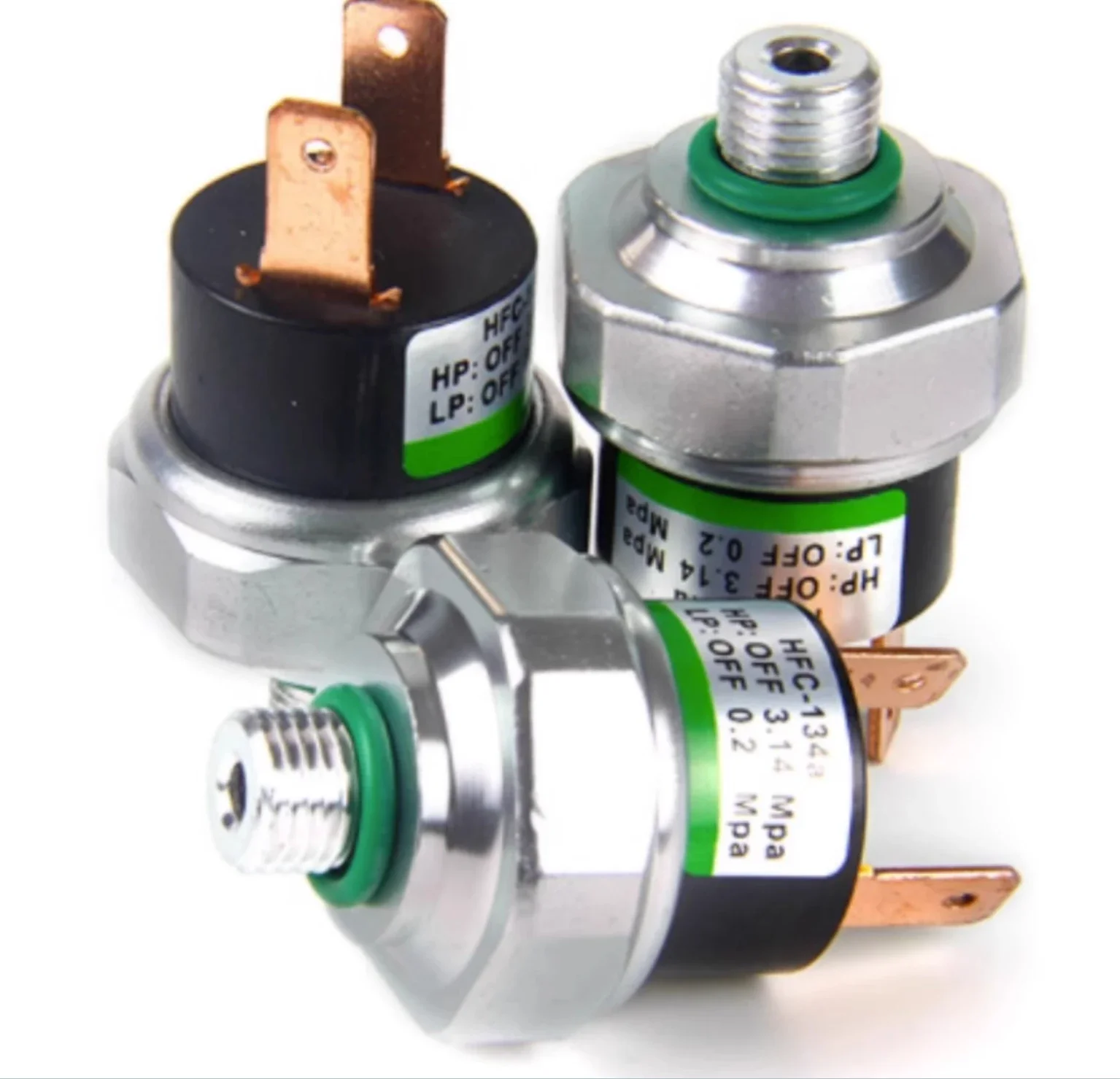 1 piece for automotive air conditioning universal high low pressure switch pressure valve sensor drying bottle two-wire plug 515