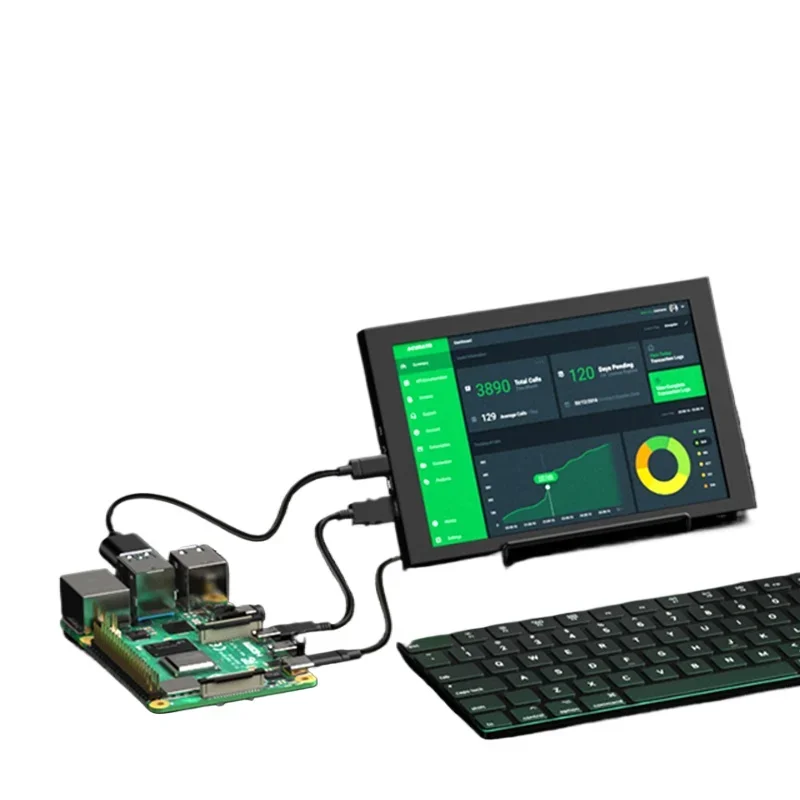 

Display, capacitive touch screen, portable high definition IPS drive-free secondary screen 3B 3B + 4