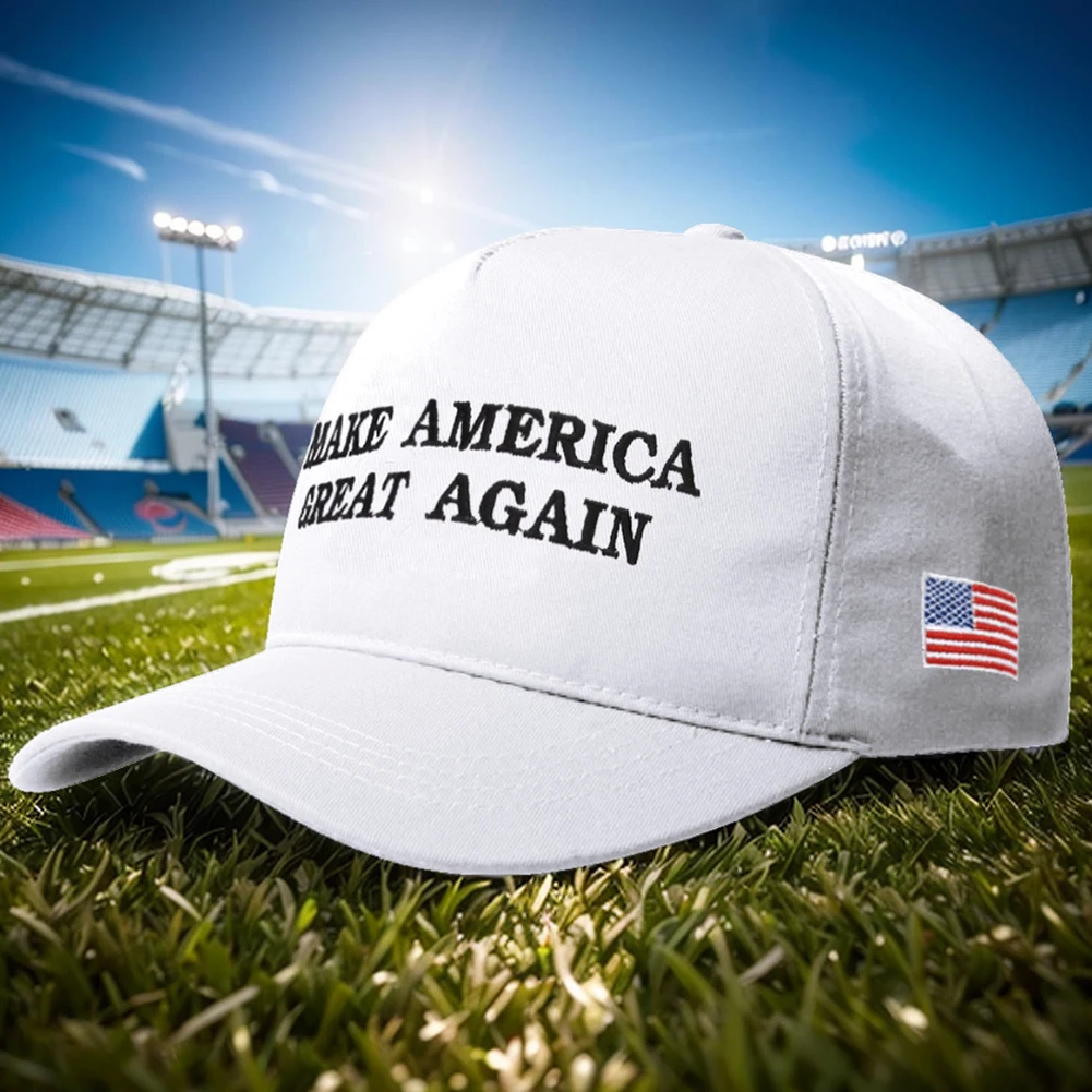 ใหม่ Donald Trump 2024 หมวก USA เบสบอลหมวกขนาดใหญ่ขนาด MAGA Snapback President หมวกเย็บปักถักร้อยหมวกเบสบอลหมวกเป็ดลิ้นหมวก