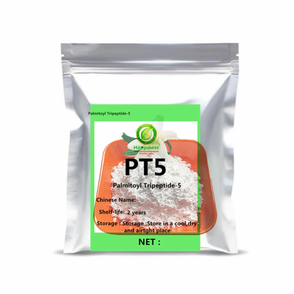

High Purity PT5 Palmitoyl Tripeptide 5 Powder CAS 623172-56-5 Skin Brightening Whitening Anti Aging Cosmetic Raw Material