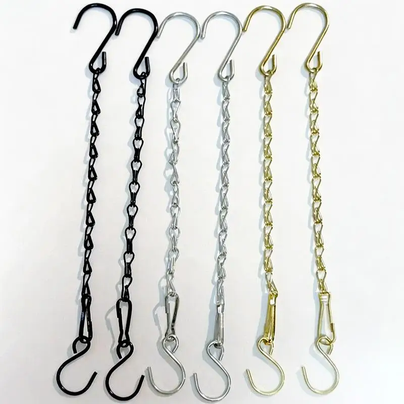 Hot Sale Hanging Chains For Flower Pot Basket Bird Feeders Planters Lanterns Ornaments Plant Hangers