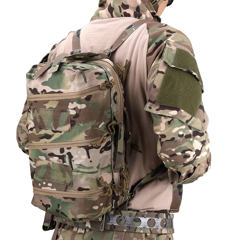 Tactical Delta Bag Compact Assault Medical Commuter Backpack Outdoor First Aid Pocket Portable IFAK GP Pouch Hunting SS Style