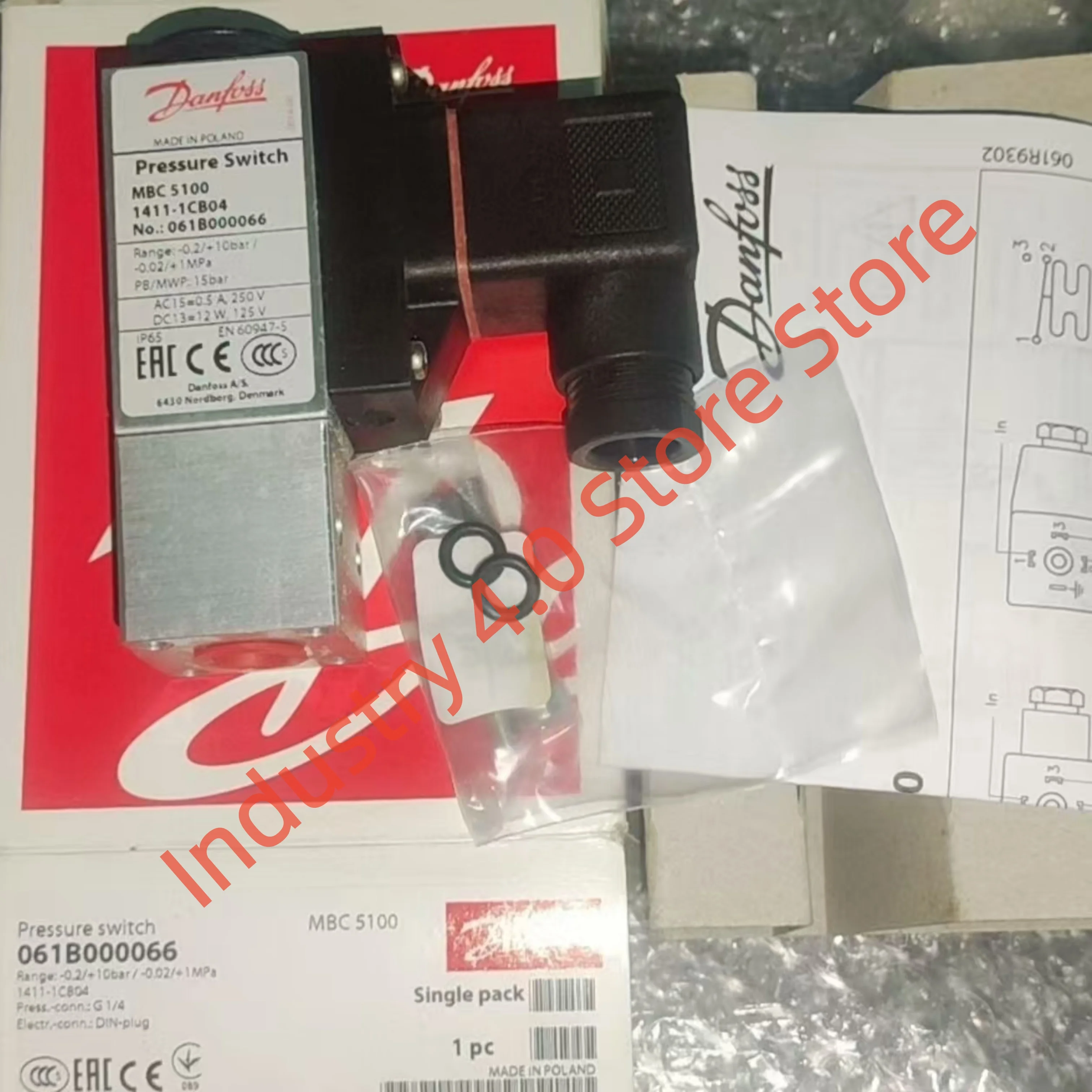 

061B000066 MBC5100 pressure sensor 061B000166 MBC5100 061B000266 MBC5100 100%NEW