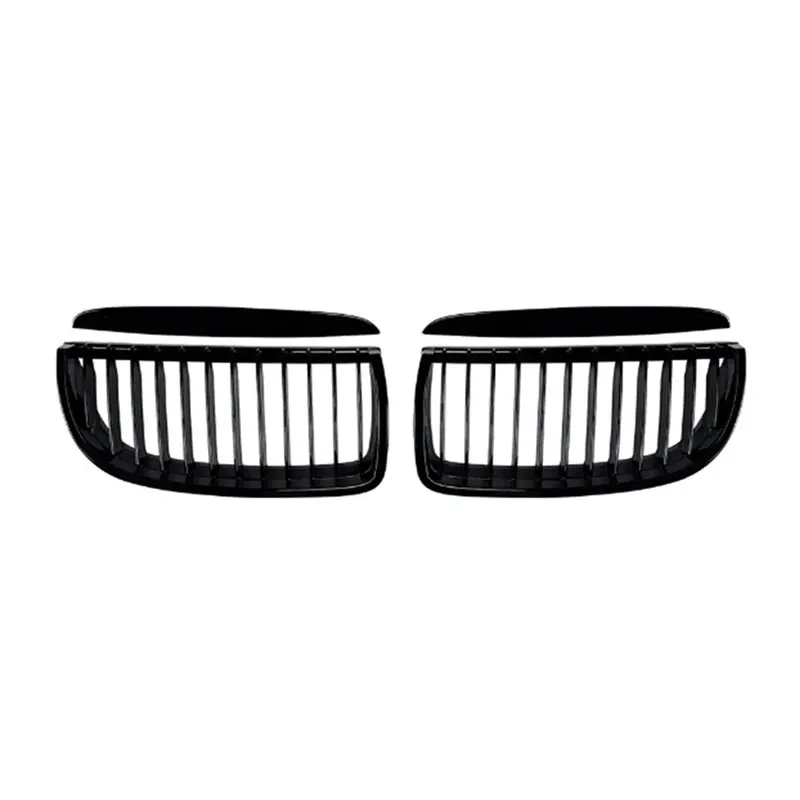 

For BMW 3 Series E90 E91 2005-2008 Car Front Hood Kidney Grill Single Line Vertical Grille Replacement Part
