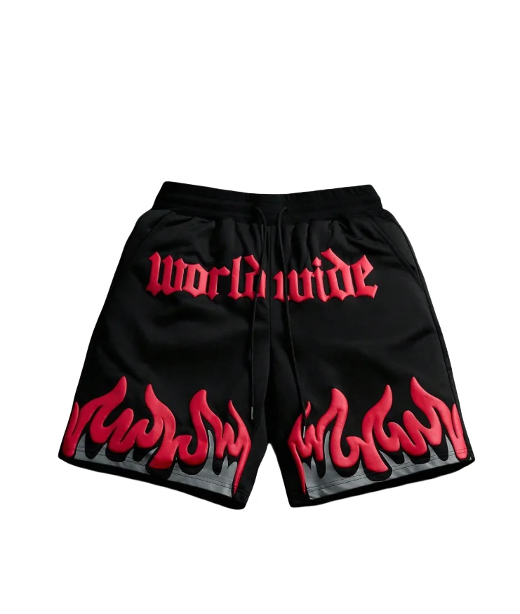 شورتات الشاطئ الرجعية الجديدة لعام 2025 مصنوعة من قماش Y2K أنيمي سريع الجفاف مثالية للجري في الصيف وراحة أزياء أوتاكو