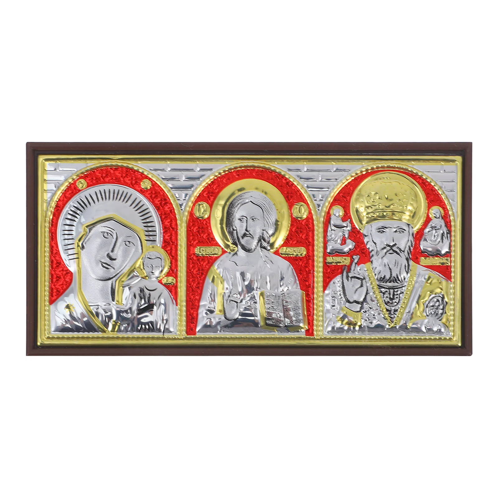 

Aluminum Foil Christmas Ornament Xmas Table Sign Craft Decor Desktop Centerpiece for Holiday Party Home Fireplace Display