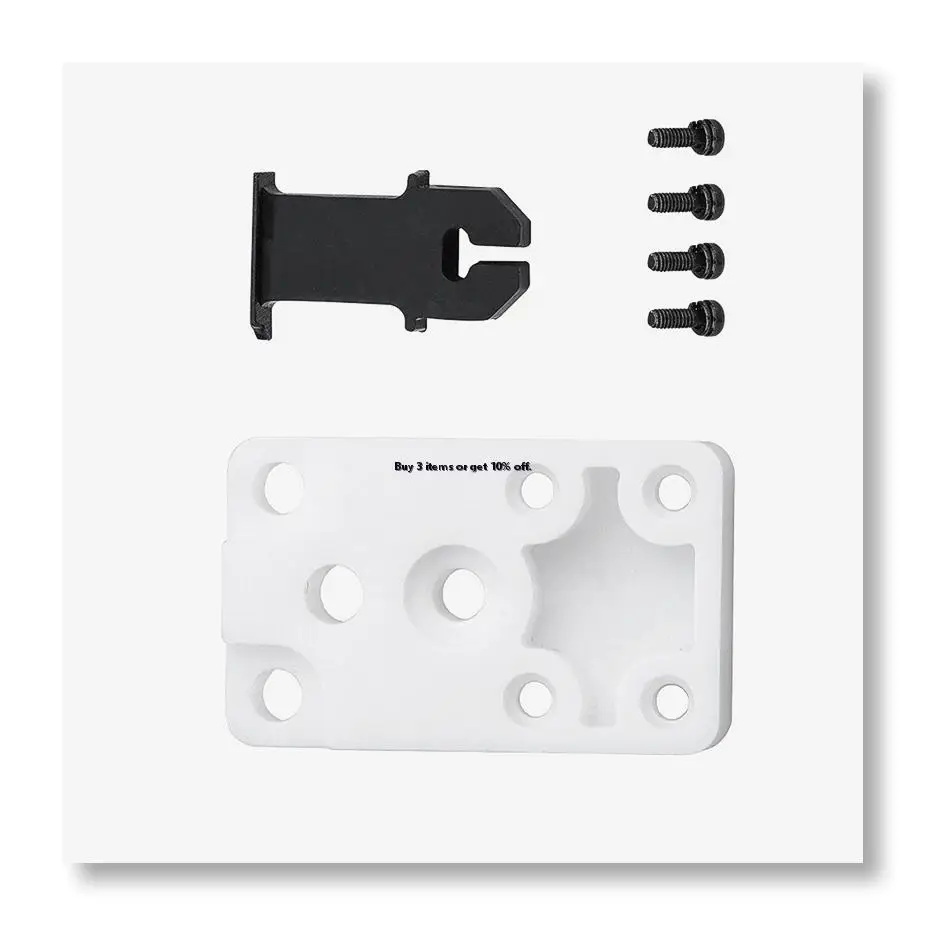 ●For Bambu Lab A1/A1 Mini Heating Assembly Ceramic Insulation Block Kit Hotend Heat Mounting for Bambulab H2D Left Base